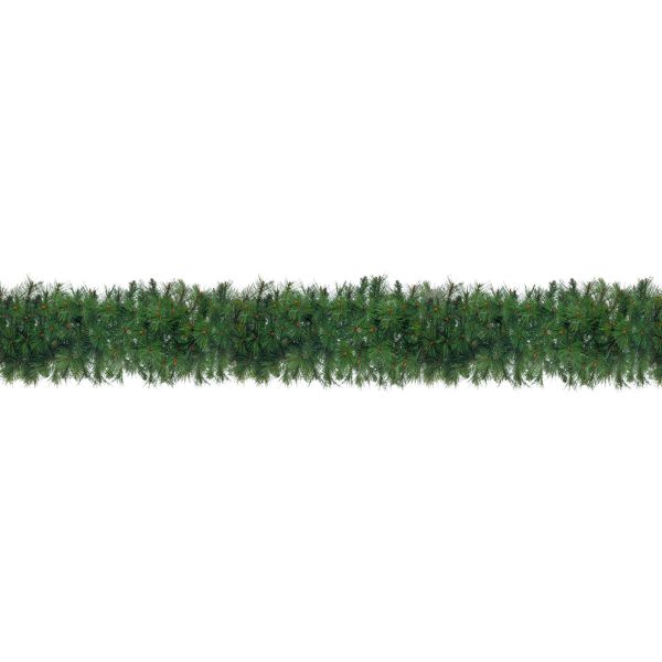 Festone di Natale verde abete Dalston 180 cm