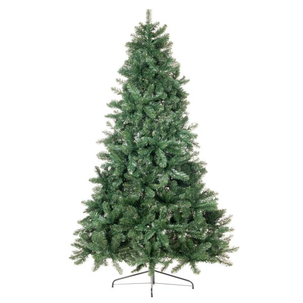 Albero di Natale artificiale verde da parete Cornaget-210 cm
