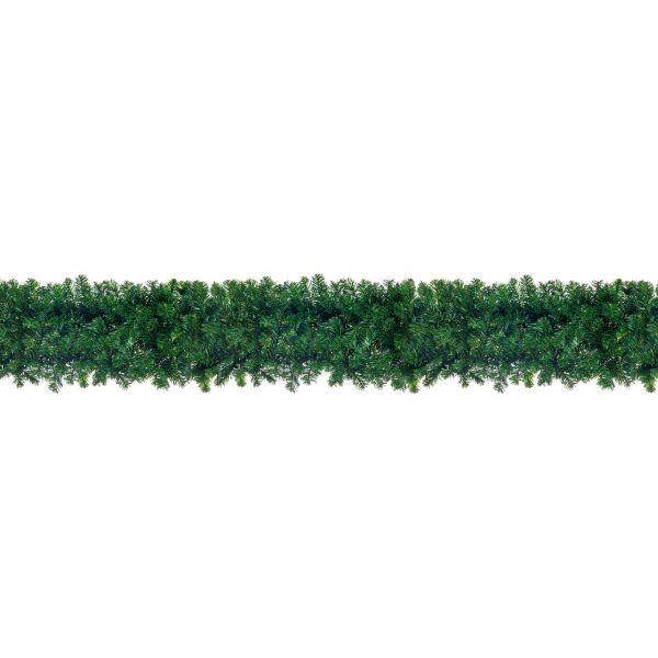 Festone di Natale verde abete Cours Julien 180 cm