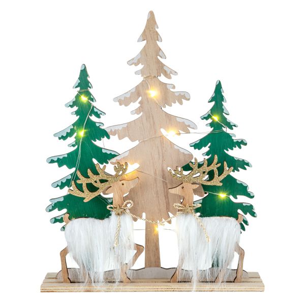 Alberelli di Natale Reindeer in the Bahir Forest 29 cm