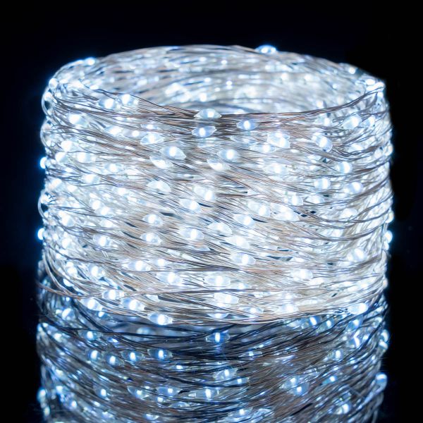 Catena luminosa Pixys 100 Micro Led 10 Mt - Bianco Freddo