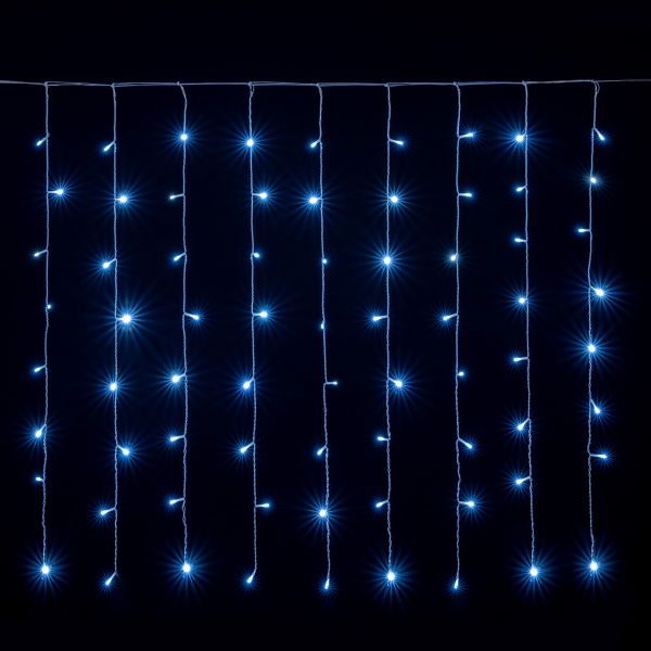 Tenda luminosa Iras 192 Led 3 x 1 Mt - Bianco freddo