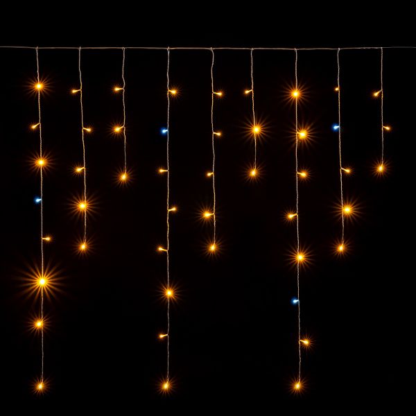 Tenda luminosa Zinner  96 Led 3 x 1,2 Mt - Bianco caldo