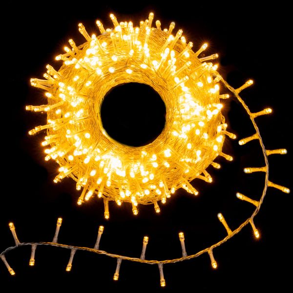 Catena luminosa Cygnus  500 Led 25 Mt - Bianco Caldo