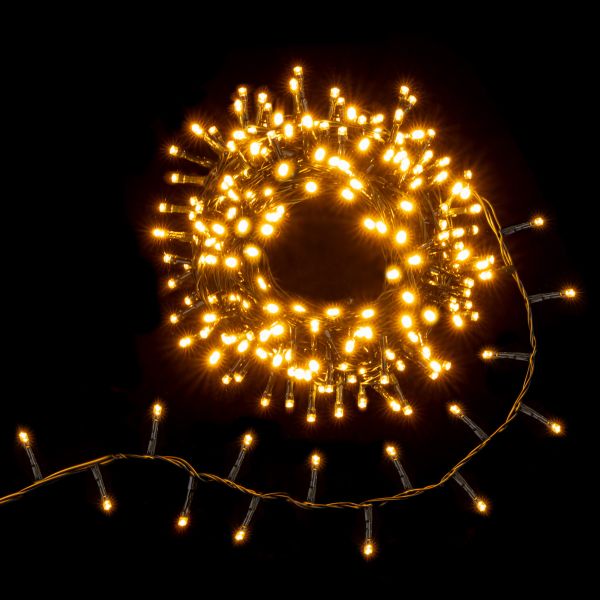 Catena luminosa Orion 100 Led 5 Mt - Bianco Caldo