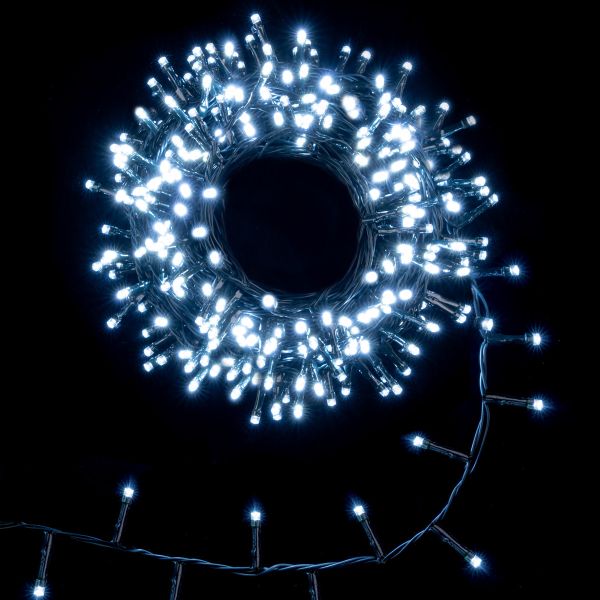 Catena luminosa Auriga  300 Led 15 Mt - Bianco Freddo