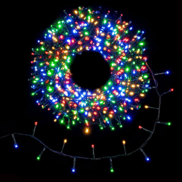 Catena luminosa Pegasus  1000 Led 50 Mt - Multicolor