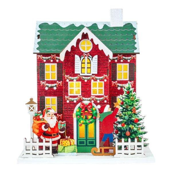 Casetta di Natale Gift Giving Night 24 cm