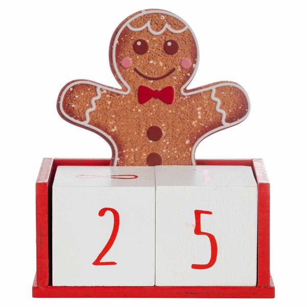 Calendario Avvento Il Sorriso di Gingerbread 9 cm