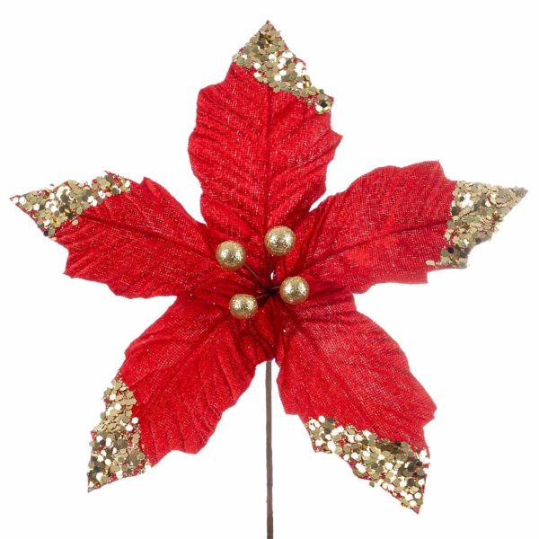 Fiore di Natale rosso Etoile de Noel 25 cm