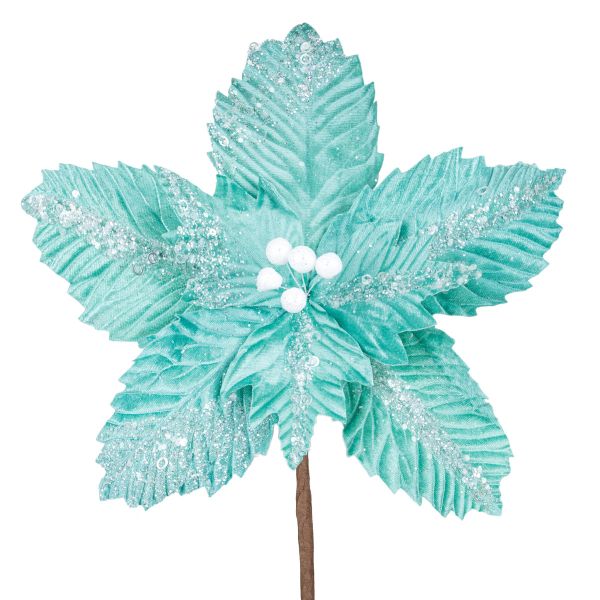 Fiore di Natale tiffany Scintilla di Fata 33 cm