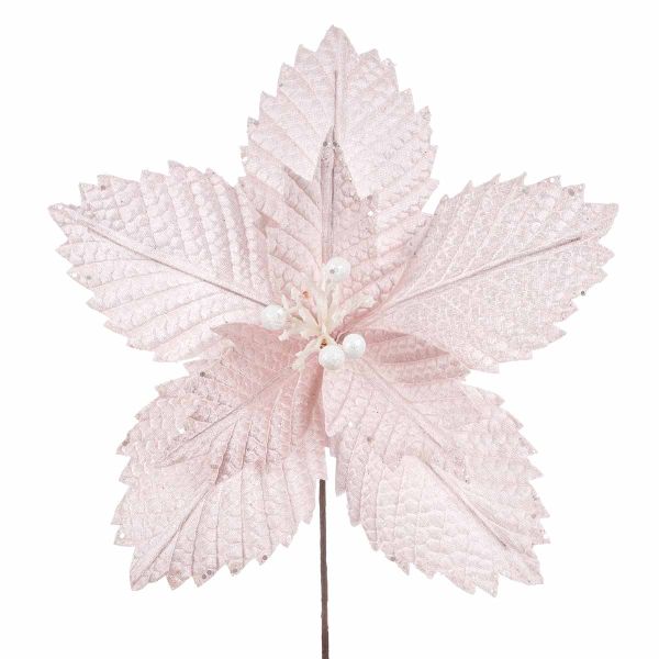 Fiore di Natale rosa Fleur Parfum Sauvage 33 cm
