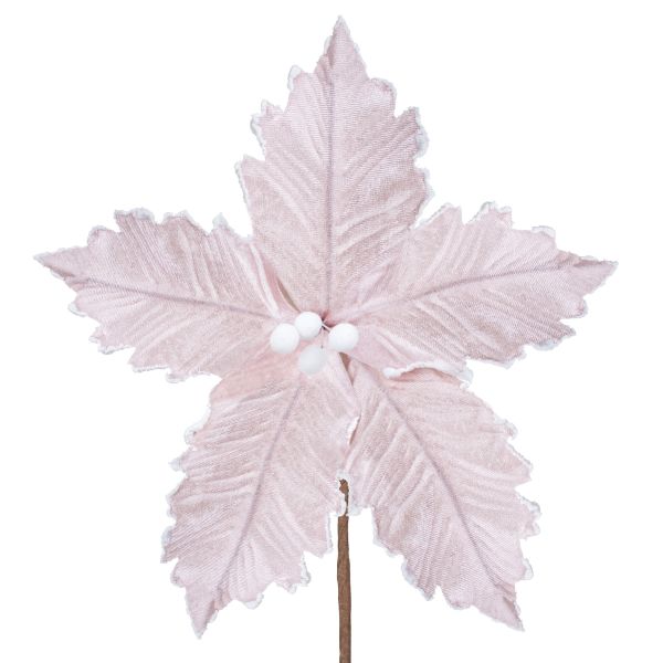 Fiore di Natale rosa World of Feelings 20 cm