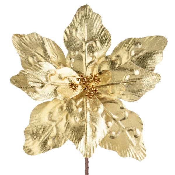 Fiore di Natale oro Collier de Comète 26 cm