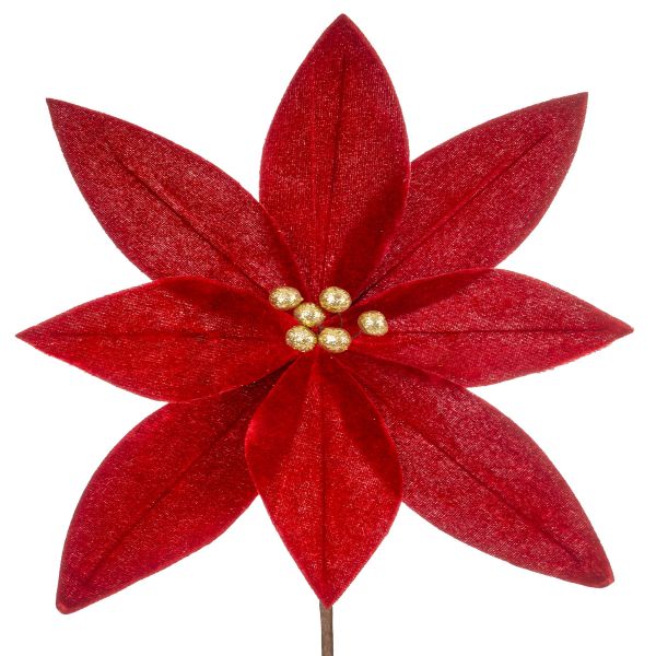 Fiore di Natale rosso Soul Virtue 28 cm