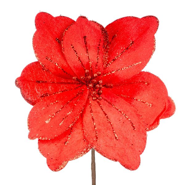 Fiore di Natale rosso Eternal Heart Passion 20 cm