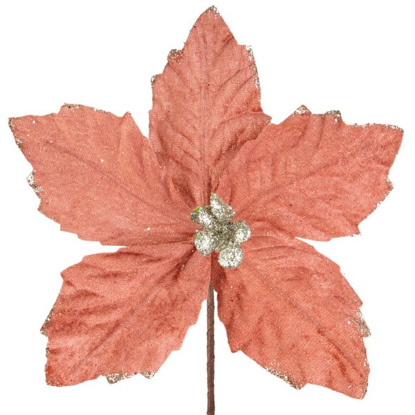 Fiore di Natale rosa Sucre Etoile 22 cm