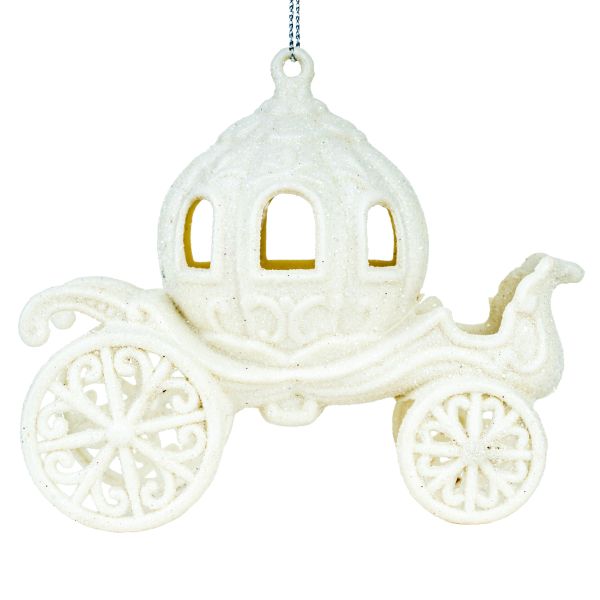 Addobbo Natalizio Carrozza Happy Ending 11 cm