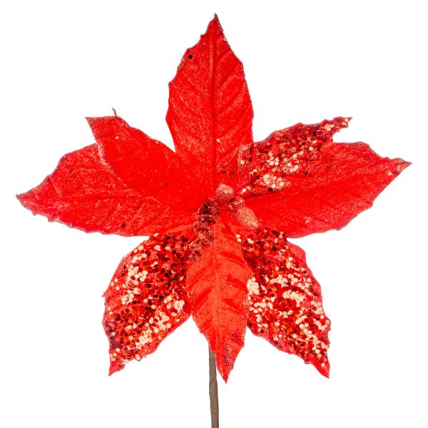 Fiore di Natale rosso Universe Stars Gift 22 cm