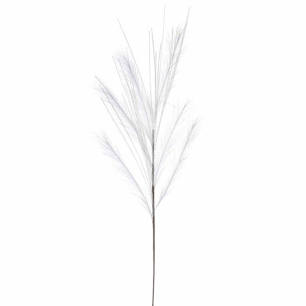 Ramo piumato di Natale bianco Delicatesse de la Neige 120 cm