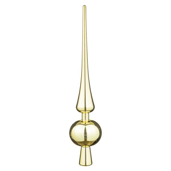 Puntale per Albero di Natale oro Empire State Building 28 cm