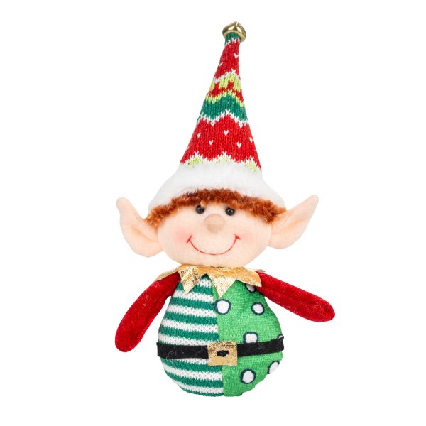 Addobbo Natalizio Elfo Writer Miracle 22 cm