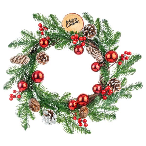 Ghirlanda natalizia Elf Mistletoe Melody 50 cm