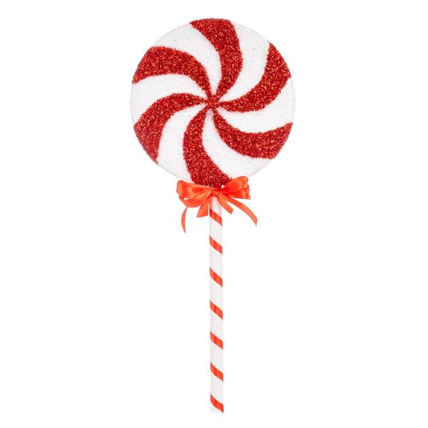 Puntale per Albero di Natale Lollipop Snow Diamonds 60 cm