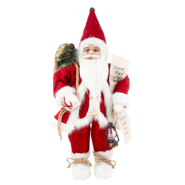Babbo Natale e la Lista dei Doni 50 cm