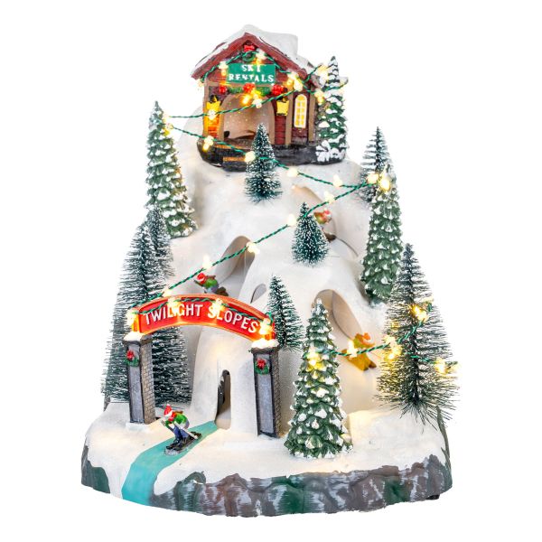 Villaggio di Natale Rifugio dei Sogni 34 cm