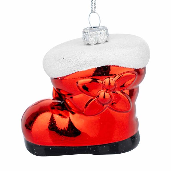 Addobbo Natalizio Red Boot Candy 4 cm