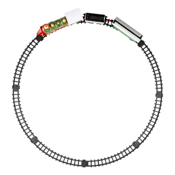 Trenino di Natale Green Surprise 400 cm