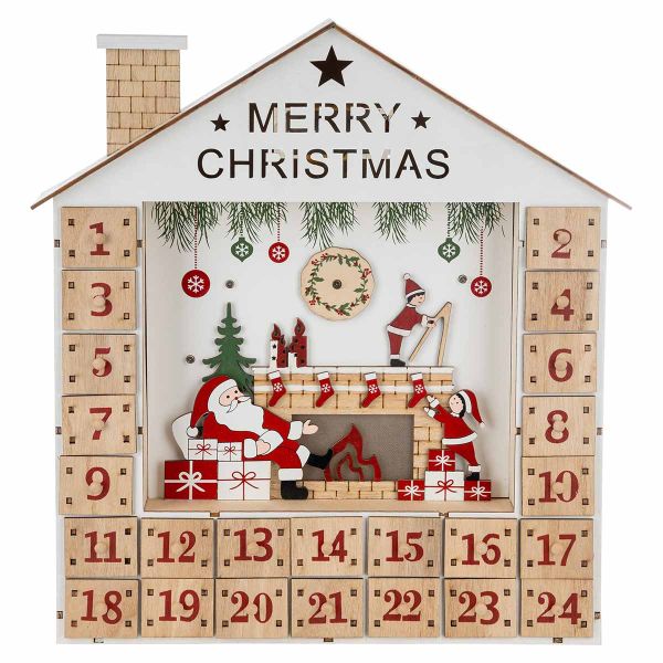 Calendario Avvento La Dimora degli Auguri 35 cm