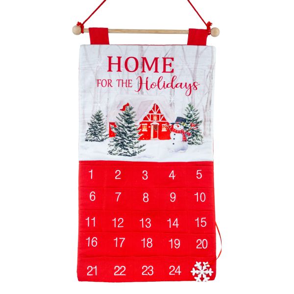 Calendario Avvento Viaggio con Santa 56 cm