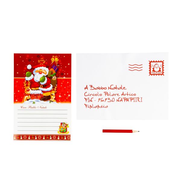 Set lettera per Babbo Natale Eve of Desires