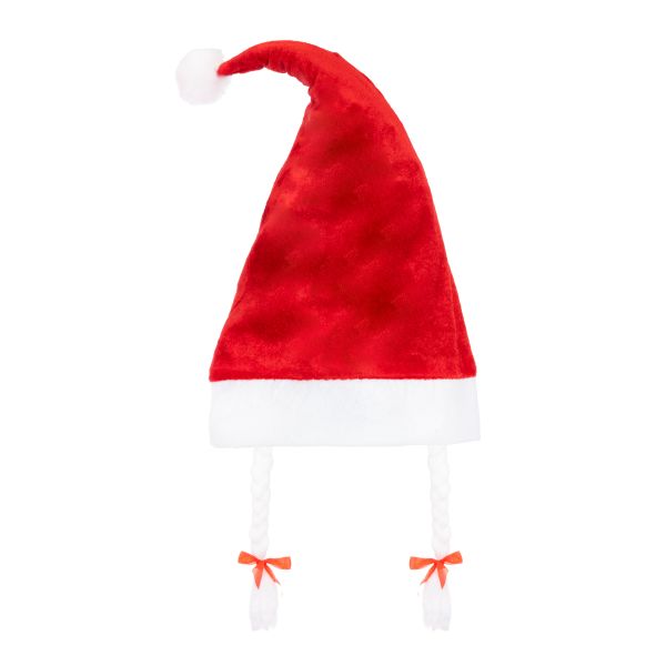 Cappello di Natale White Elf Braids