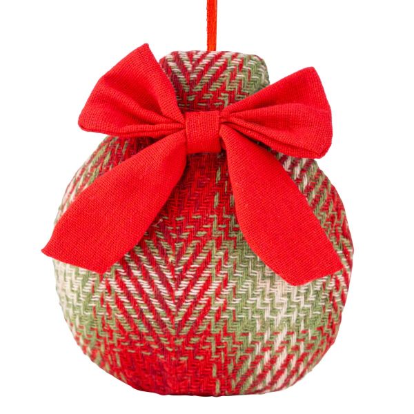 Addobbo Natalizio Heart Warming Ball 14 cm