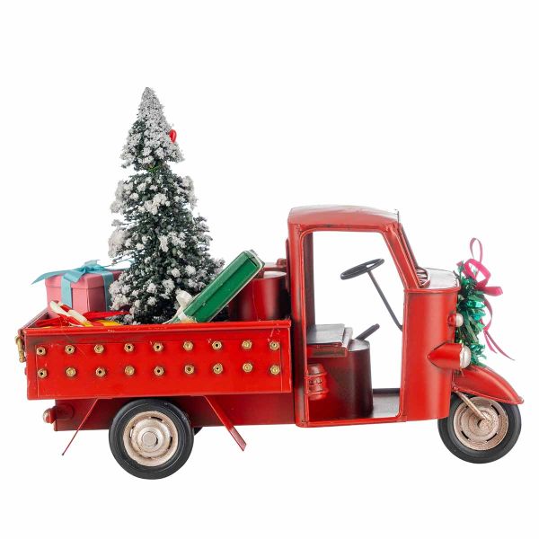 Modellino Apecar Natalizio Sorrento 26 cm