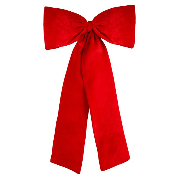 Fuoriporta Natalizio Enchanted Red Velvet Bow 120 cm