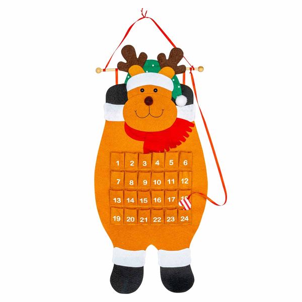 Calendario Avvento Avventura della Renna Runny 70 cm