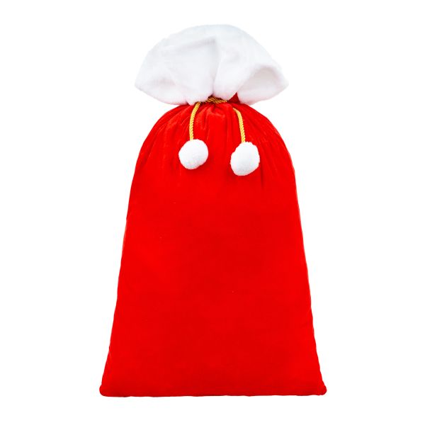 Sacco di Babbo Natale mantello del tempo 70 cm