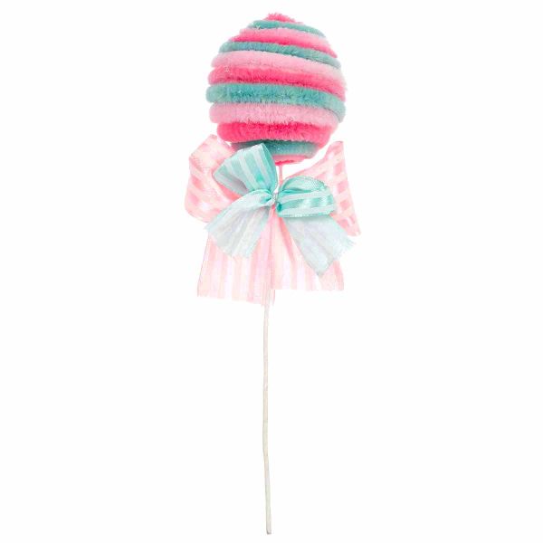 Addobbo Natalizio Colorful Cotton Candy 20 cm