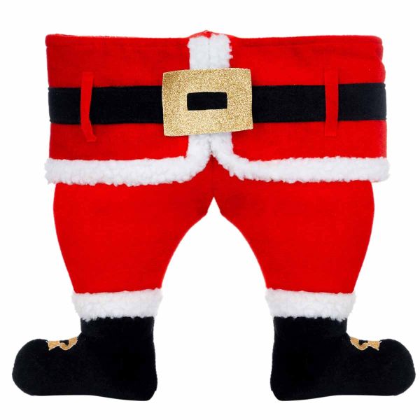Addobbo Natalizio Gambe di Santa Claus 35 cm