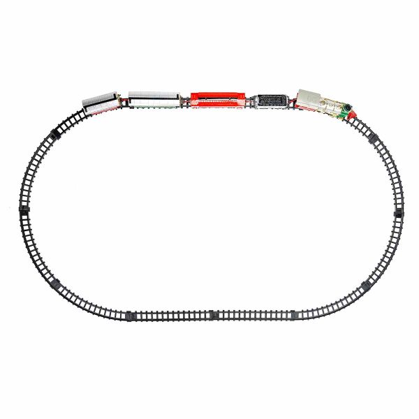 Trenino di Natale Steam Whistle 525 cm