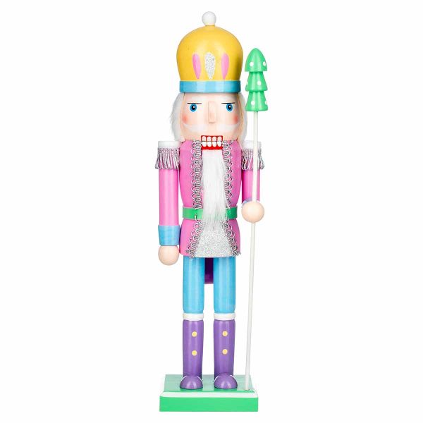 Schiaccianoci Comandante del Bosco di Abeti Glassati 35 cm