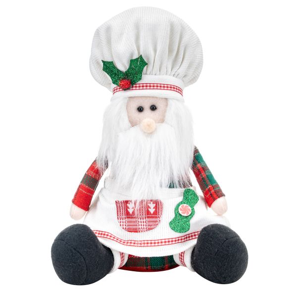 Babbo Natale Cuoco di Meraviglie 30 cm