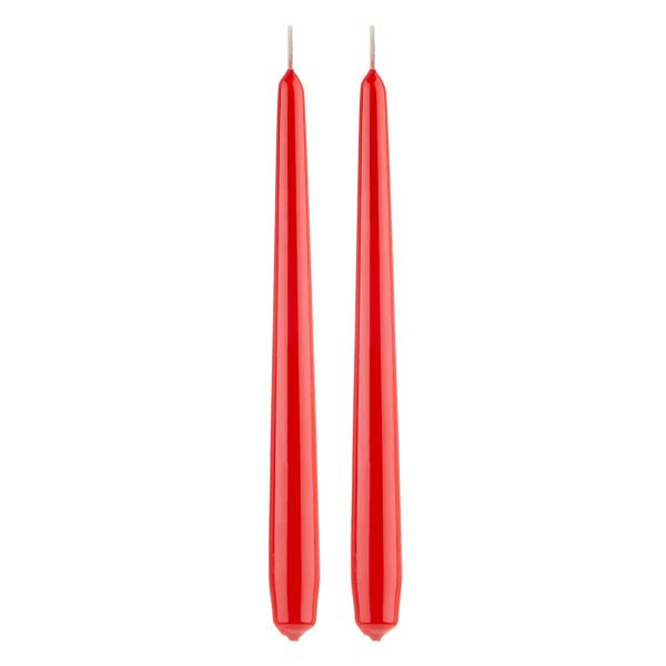 Set 2 Candele Natalizie Favola del Fuoco 25 cm