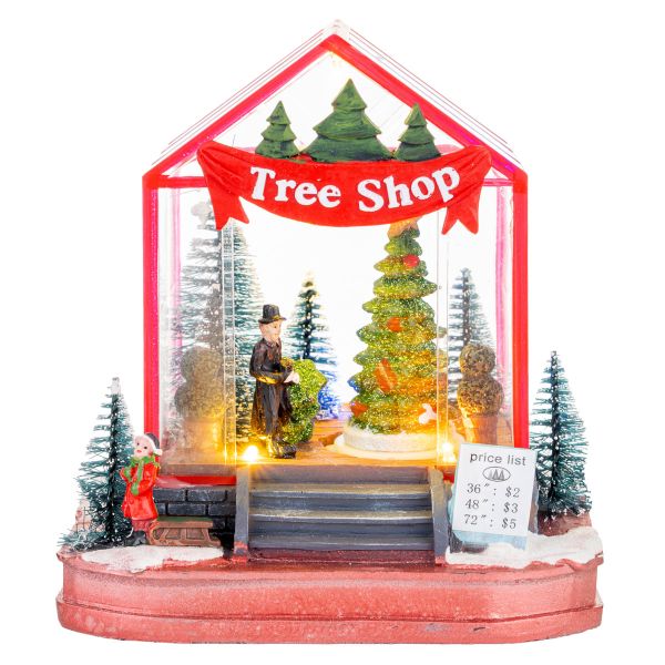 Villaggio di Natale Christmas Tree Shop 18 cm