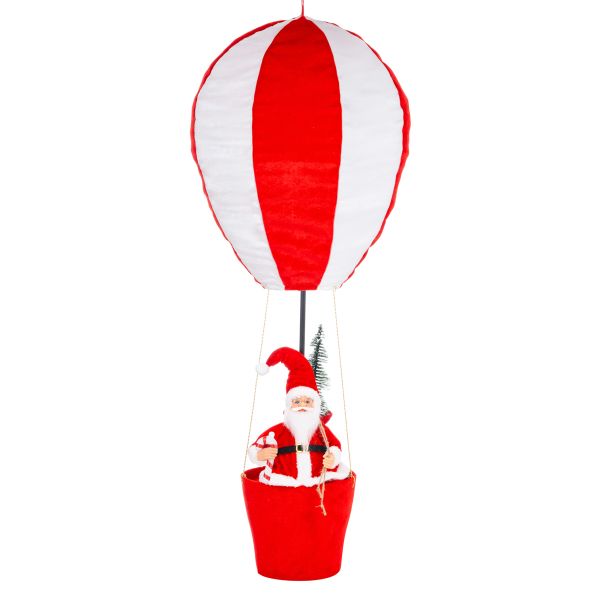 Babbo Natale e il Viaggio in Mongolfiera 95 cm