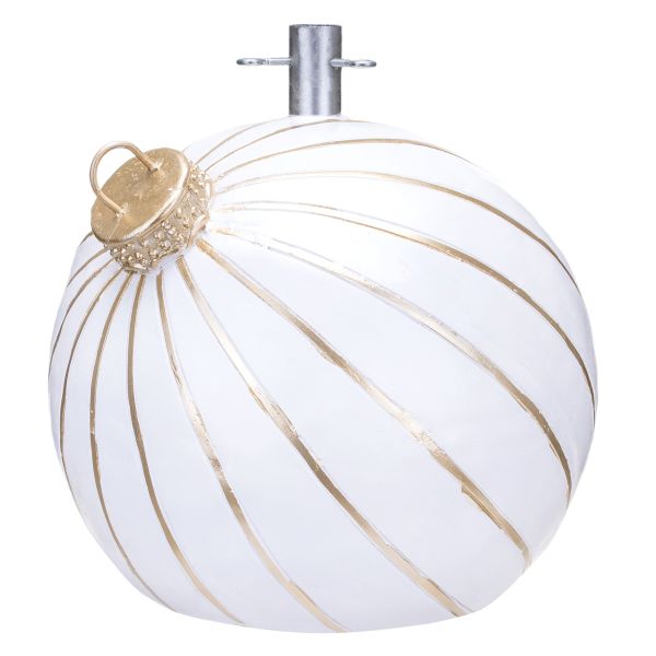 Base Albero di Natale White Compass Ball 40 cm